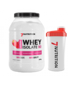 7Nutrition Whey Isolate 90 2kg + Shaker