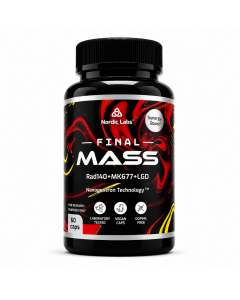 Nordic Labs Final Mass 60caps | RAD140+MK677+LGD