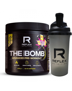 Reflex The Muscle Bomb 400g  + Shaker| Pre workout