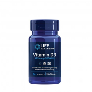 Life Extension Vitamin D3 5000 IU 60 Softgels
