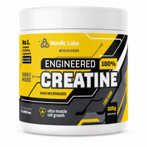 Nordic Labs Creatine Monohydrate 300g – High Micronized Creatine Powder