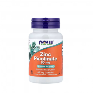 NOW Foods Zinc Picolinate 50mg 60 vcaps