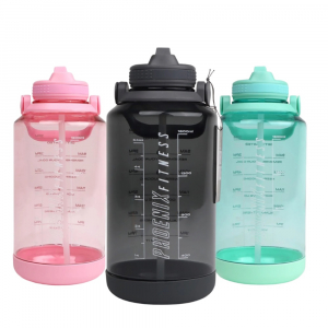 Phoenix Fitness 2L Motivational Water Bottle 