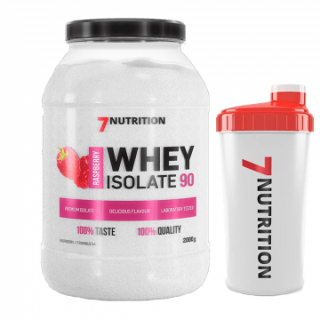 7Nutrition Whey Isolate 90 2kg + Shaker