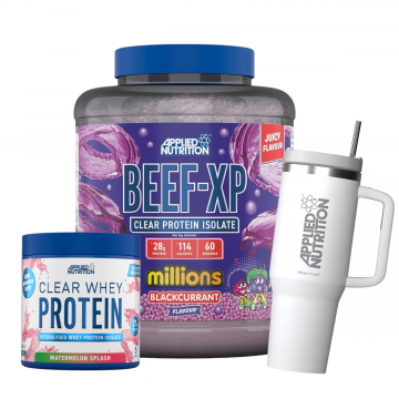 Applied Nutrition Clear Hydrolysed Beef-XP Protein 1.8kg + Cooler Tumbler Cup + Mini Clear Protein