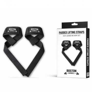Boston Barbell Padded Lifting Straps