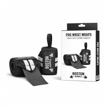 Boston Barbell Pro Wrist Wraps | Black