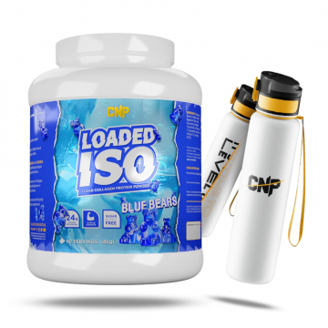 CNP Loaded Iso 1800g + Water Bottle | Clear Isolate Protein