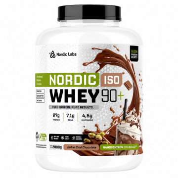 Nordic Labs ISO Whey 90+ 2kg Whey Protein Isolate | 27g Protein