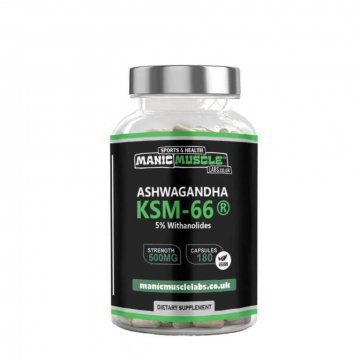 MML Ashwagandha KSM-66 500mg | 180 vcaps