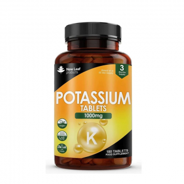 New Leaf Potassium 1000 mg 180 vcaps
