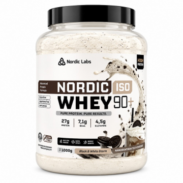 Nordic Labs ISO Whey 90+ 1kg Whey Protein Isolate | 27g Protein