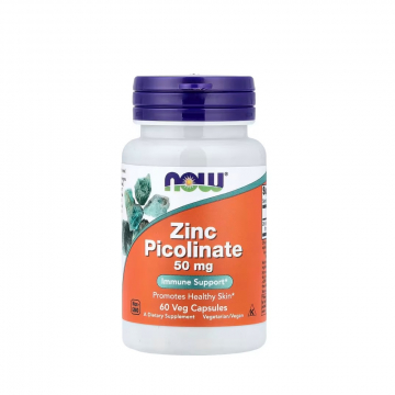 NOW Foods Zinc Picolinate 50mg 60 vcaps