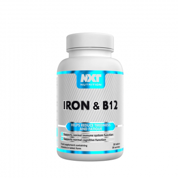 NXT Nutrition Iron & B12 30 Tabs