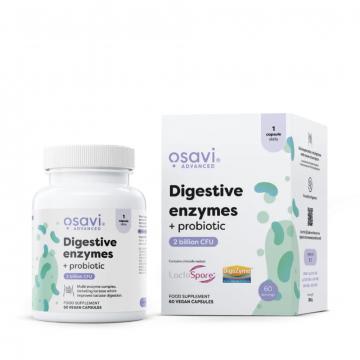 Osavi Digestive Enzymes + Probiotic  60 VCaps