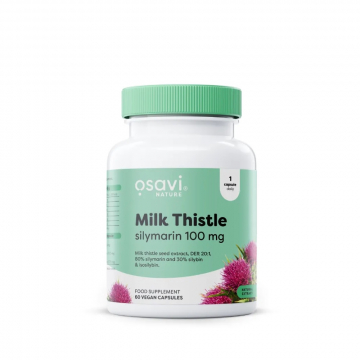 Osavi Milk Thistle, Silymarin 100 mg 120 vcaps
