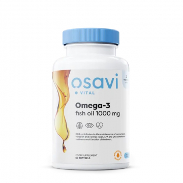 Osavi Omega-3 Fish Oil 1000 mg 60 softgels