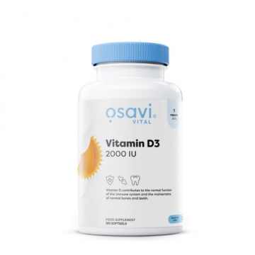 Osavi Vitamin D3 2000 IU Softgels