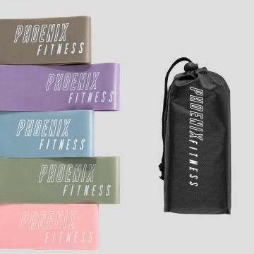 Phoenix Fitness TPR Resistance Loop Bands | 5 Levels