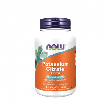 NOW Foods Potassium Citrate 99 mg 180 vcaps