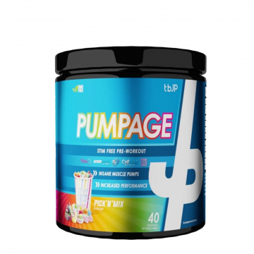 TBJP Pumpage 400g | Stim-Free Pre