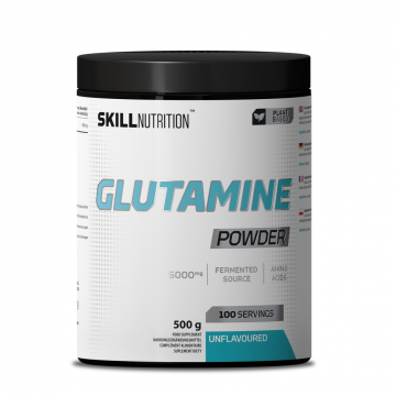 Skill Nutrition Glutamine Powder 500g | Unflavoured 