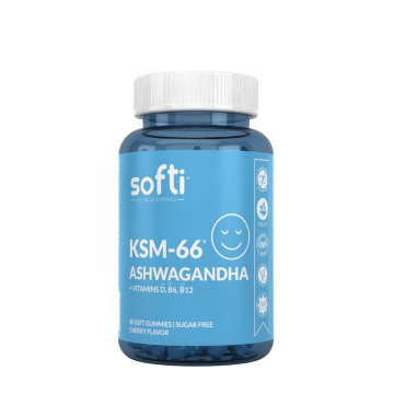 Softi Ashwagandha KSM 66 | 60 Gummies