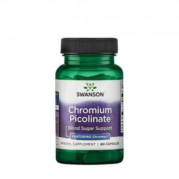 Swanson Chromium Picolinate Featuring Chromax 200mcg | 60 caps