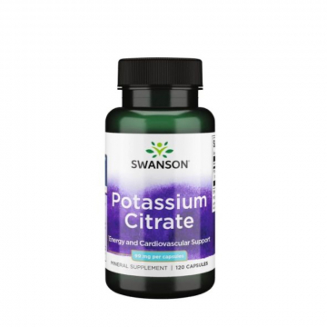 Swanson Potassium Citrate 99 mg | 120 caps