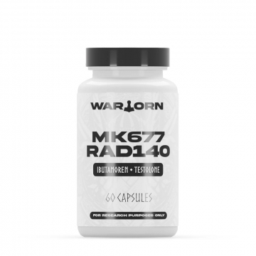 War Torn Labz MK677 + RAD140 60 Caps