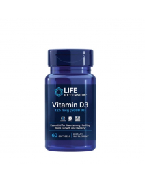 Life Extension Vitamin D3 5000 IU 60 Softgels