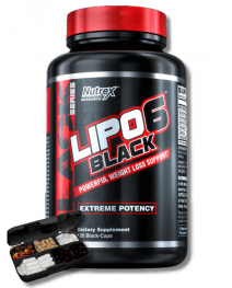 Nutrex Lipo6 Black Ultra Concentrate 60caps + Free Pillbox 