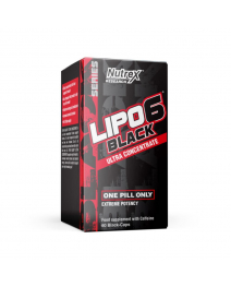 Nutrex Lipo 6 Black Ultra Concentrate Extreme Potency 60caps
