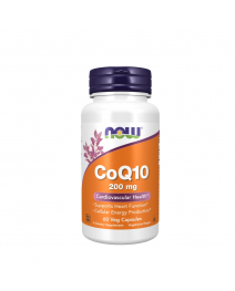 NOW Foods CoQ10 200mg 60 vcaps