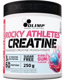Olimp Rocky Athletes Creatine - 250 g, Bubble Gum