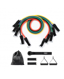  Phoenix Fitness Multi-Function TPR Resistance Tube Set