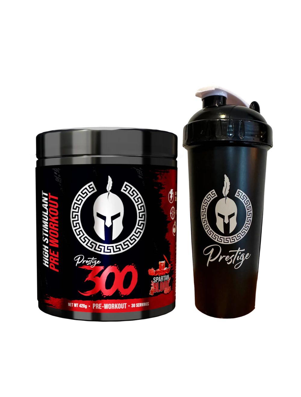Prestige 300 Pre Workout 420g Shaker