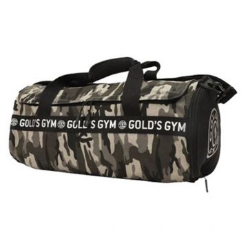 Gold's Gym Camo Barrel Bag
