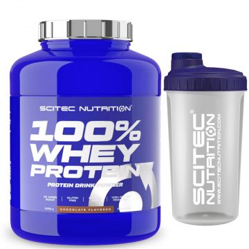 Scitec 100% Whey Protein 2,35kg + Shaker| WPC