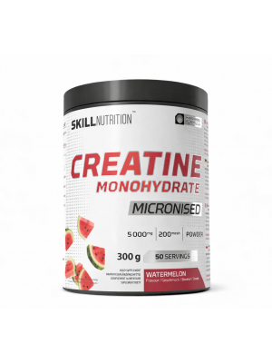 Skill Nutrition Creatine Monohydrate 300g – Micronised Creatine 5000mg