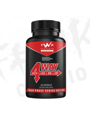 TWP Nutrition 4WAY | Ostarine + LGD + MK677 + Cardarine