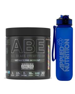 applied nutrition ABE pre workout + water bottle