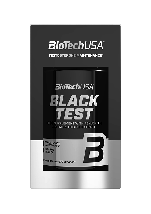 Biotech Usa Black Test 90 Caps Testosterone Booster Milk Thistle Fenugreek Zma Ebay