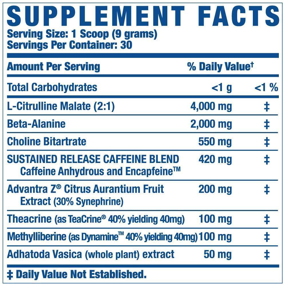 Ronnie Coleman Series Yeah Buddy 30 Servings Pre Workout Stack Energy Pump Focus Ebay