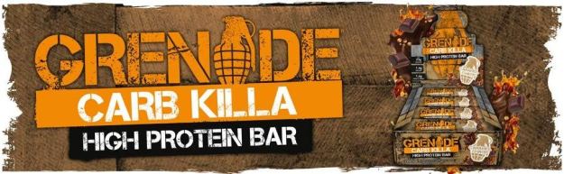 grenade carb killa protein bar banner